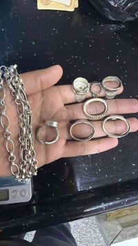 فضة نضيف مستخدم  زنجيل وقوالب الغرام 4500 داخل بغداد  تستلم  اليوم  وز...