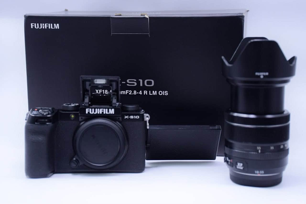 كأمره FUJIFILM X-S10 نضافه 95/100 كامله ملحقات شتر 17K
بطاريه 2

شاحنه 

كورتون

حزام 

رام 

السعر 875 الف مع توصيل 🚚 

***********
