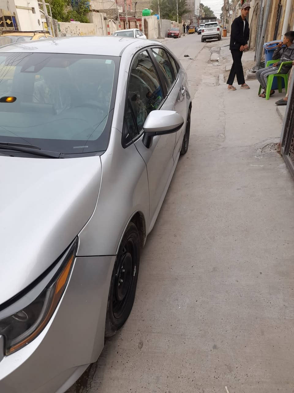 كورلا موديل 2021 معوقين بسمنه بعد سنتين وتصير حره موصفات LE بيهه حالوب سياره حادثه جاملغ خلفي جهه سايق وضربته شطح بل بنيد راديتر ع بلاد سبير منازل داخل كفاله كله  مكانه بغداد مدينه الصدر ***********
