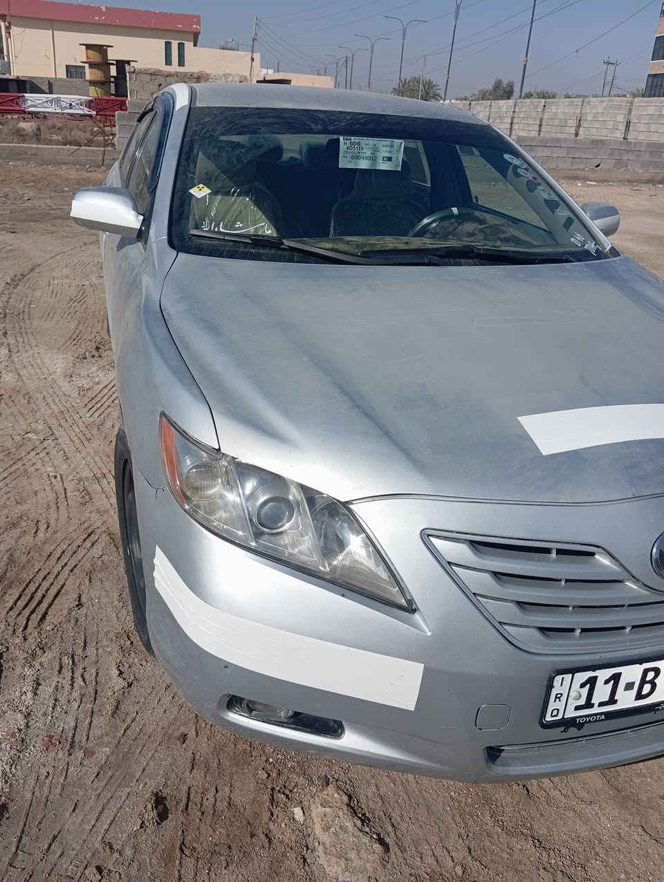 السلام عليكم كامري موديل 2009 للبيع رقم بغداد تحويل ثاني يوم وارد أمريكي الضرر قبق الجنطه فقط والباقي مكفول ليبل واحد بدون دواخل تحكم ستيرن شاشه ،كامرا حساسات خلفيه ،قفل سرعة ويل أسود بلادي ،محزمه جماليه،المحرك والكير خير من الله شراي أتصل ***********مكان السيارة الرمادي سعرها 95وبيها مجال شي بسيط
