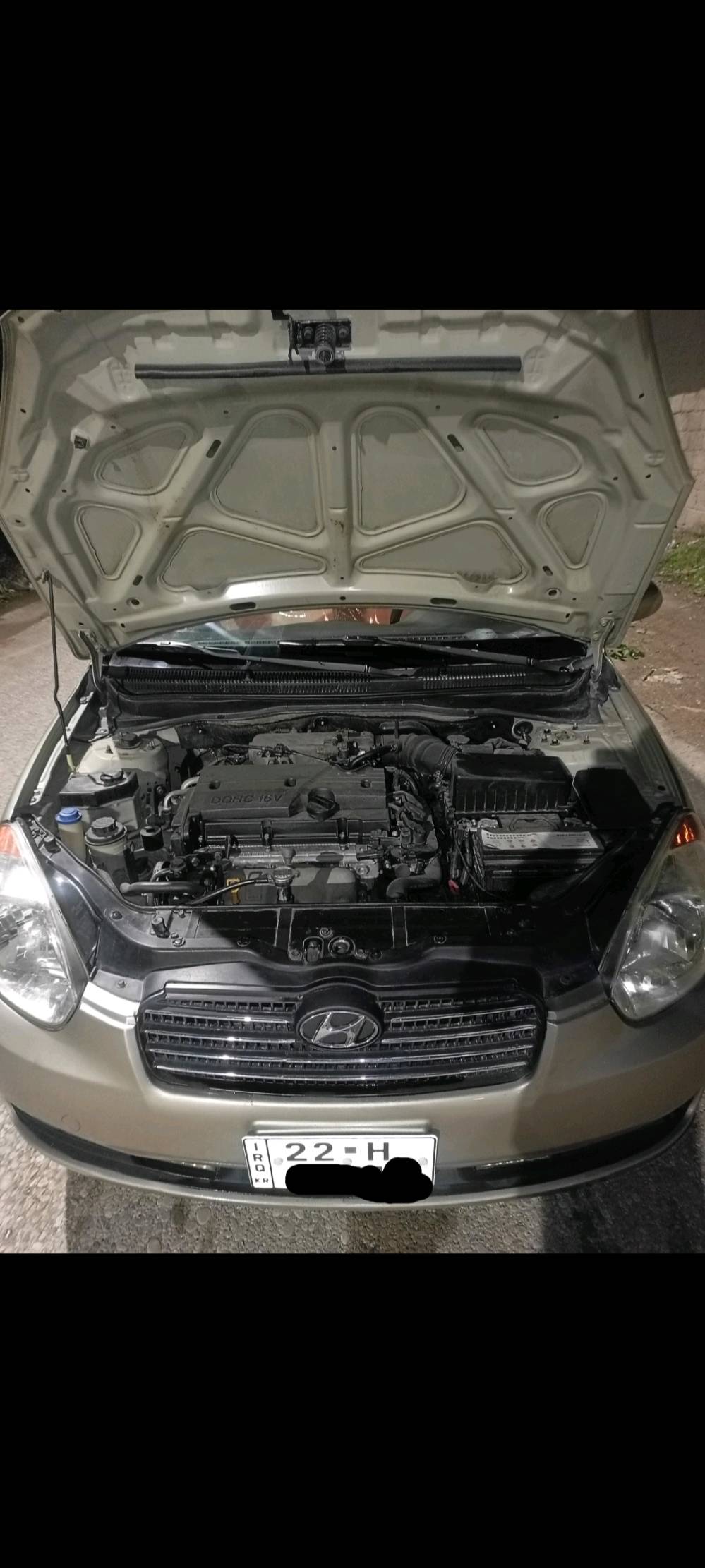 اكسنت 2008 بدون ضرر فقط تقحيل بوند قليل وسقف وصندوق قليل  3 مكان بارد مكينه 14 كير توماتيك سنويه 2030 هزه نهاية 2026 مكان السيارة موصل للتواصل ***********
‏‪***********‬‏
