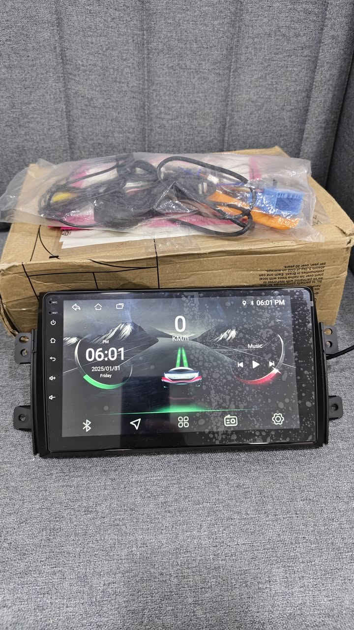 السلام عليكم شاشة مال السيارة قياس 9 اينج مع ايطار مال بالة امزون اصلي جديد مامستخدم،نظام اندرويد كاربلي اوتو واي فاي بلوتوث وجيبي اس وياه فول مواصفات كامل ملحقات وياه بدون شغال بشرط
 

سعر 65 الف 

توصيل كل محافظات متوفر


**إذا كنت صاحب هذا الإعلان وتريد حذفه لأي سبب، رجاءا أرسل رسالة إلى الدعم الفني**