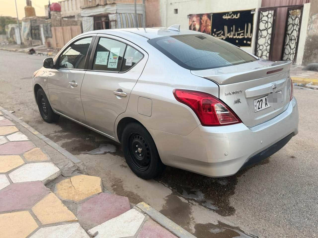 السلام عليكم 

للبيع نيسان صني 

موديل 2024 دخول جديد 

كتاب شهداء رقم ذي قار وكاله عامه بسمي 

ماشيه 32  

جاهزه كير مكينه تخم تاير تبريد للخير 

كفاله عامه ماعدا صبغ اسفل الرقم الخلفي 

السعر 107 وبيهه مجال قليل
استفسار اكثر اتصل ***********
