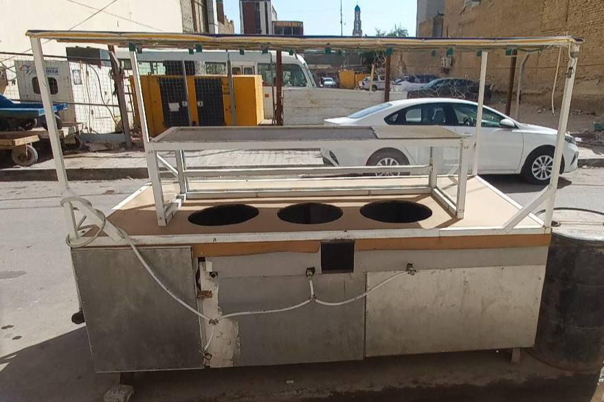 اعادت النشر بسبب الوعد الكاذبه
للبيع عربانه كلشي ترهم طول 3 متر عرض 130 
تغليف كابون 07 الثخين فوك وجوه جام خانه ألمنيوم 
3 بريمزات بيهه 
السعر 350 وبيهه مجال عنوان النجف
اتصال ***********
