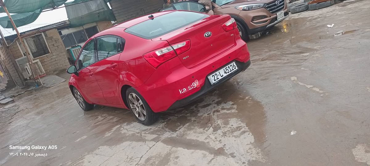 للبيع كيه ريو شكل الجديد  2017
جديده خير من الله 
تحكم استرين 
سستم سماعات 
بلاتوث
كير اوتوماتيك
محرك 1600 
رقم اربيل 
سنويه لل 28 
هزه جديده 
بدون قطع تبديل 
ضرر جاملغ عكس السايق امامي 
وقبق جنطه وبنيد 
اثر جراد صبق بدون تبديل 
ولاقطعه تبديل سياره ليبل واحد 
السعر 90 وبيها مجال بسيط 
*********** الصويرة, واسط
