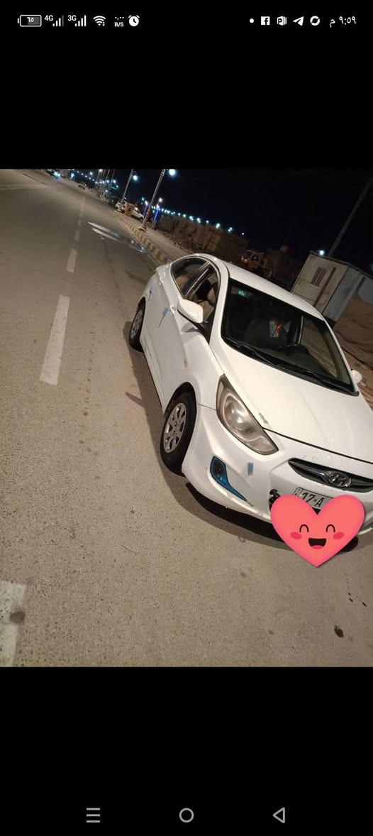 السلام عليكم اكسنت للبيع موديل 13خليجي باسمي رقم دولي سنويه له٣٠ سياره خير من الله  مبدل جاملغ جهه السايق بدون ضربه وطخه خفيفه بل جنطه سعر 85وبيها مجال اذا مراوس بل اوبتيما حسب القناعه لمو شري لايرسل رجاء سسفسار ***********
