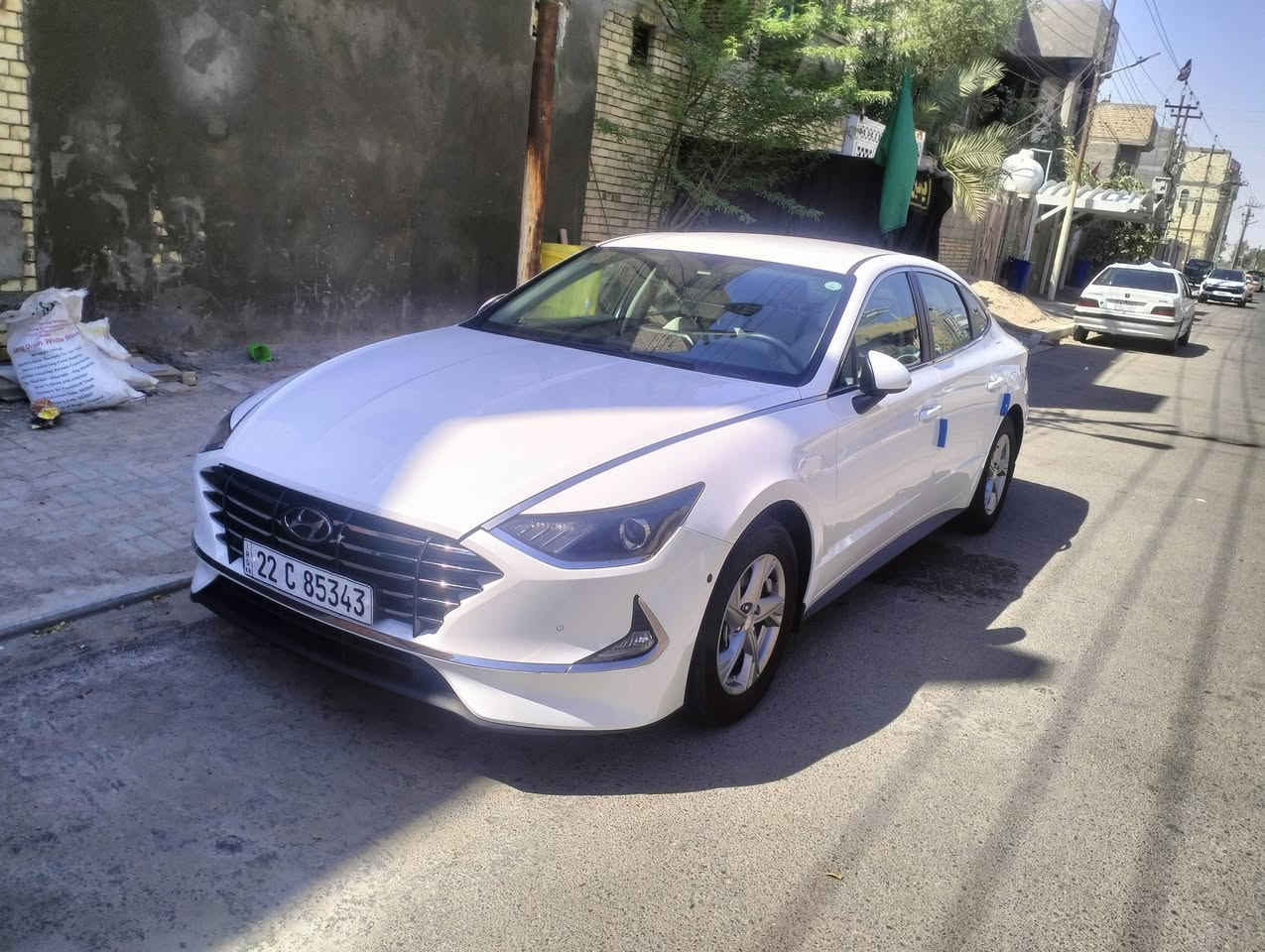 هيونداي سوناتا خليجي موديل 2023 كفالة عامه رقم وهزه سنويه جديد اربيل 
***********
مكان السياره البصره ياسين خريبط 
السعر 185$
