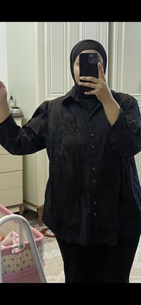 سوت اسود • قميص ٤٢-٤٨ • بنطرون فرب سايز