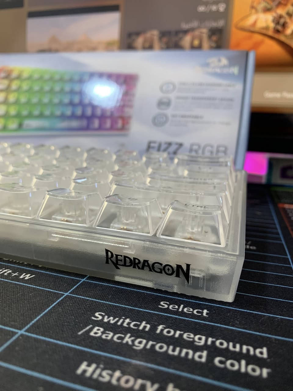 كيبوردREDRAGON🐉
FizzRGB قابل للتخصيص
هيكل شفاف مع مفاتيح شفافه(سويتشات) تصميم فريد من نوعه
جديد ليس مستخدم 🚨
وتوصيل متوفر لكل محافظات العراق🚚


**إذا كنت صاحب هذا الإعلان وتريد حذفه لأي سبب، رجاءا أرسل رسالة إلى الدعم الفني**