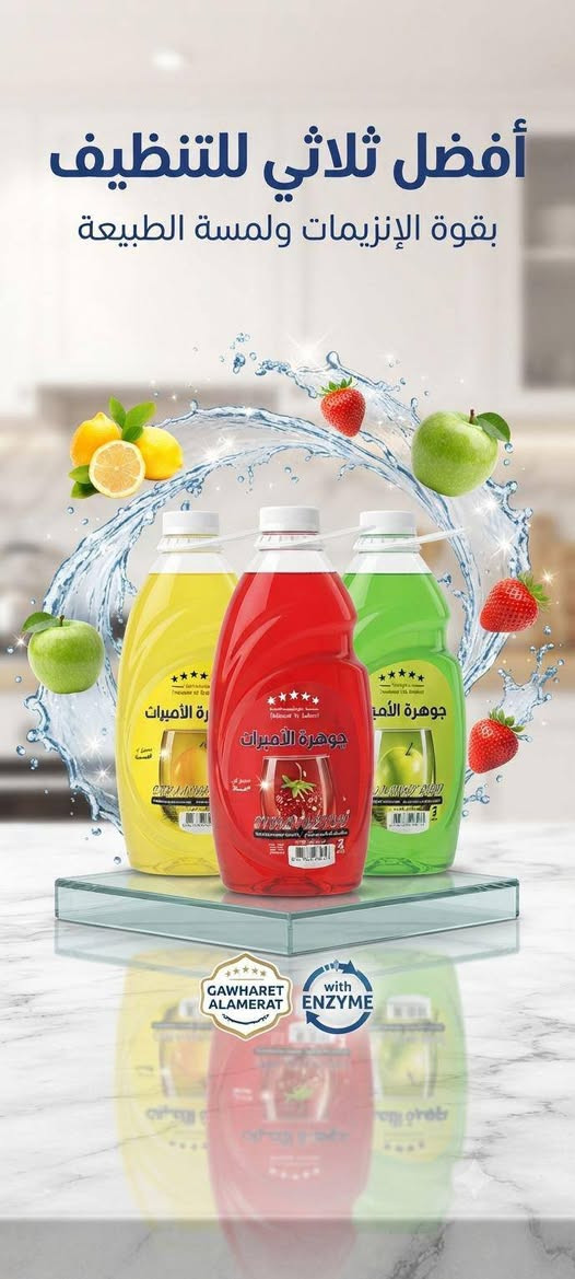 معمل جوهره الاميرات

دبه 2 لتر كرتون 8 قطع

معطر بخاخ الكرتون 12 قطعه

عملاق رياضيات الكرتون 12 قطعه

سائل غسيل 20 لتر

ا سائل غسيل 10 لتر

سائل غسيل 5 لتر

بغداد كماليه

***********
