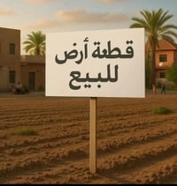 ارض زراعيه • ٧٦دونم • بقريت الصفر