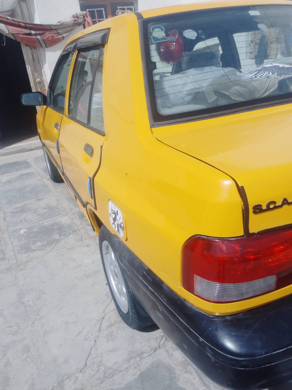 السلام عليكم
سايبه للبيع موديل ١٨ سياره جاهزه من كلشي من گير محرك 
حداديه تخم تاير بيه ضربه جاملغ مكان ناصريه الغراف 
استفسار على الرقم ***********
