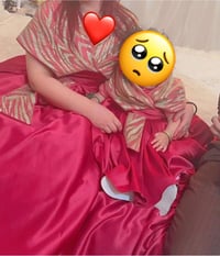 فستان • مقاس ٧٥-٨٠ • مستعمل مره