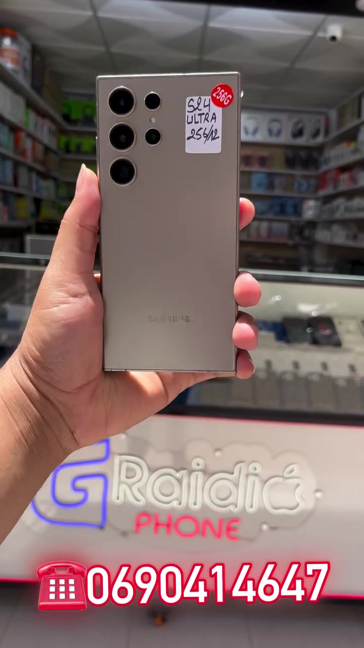 📱SAMSUNG S24 ULTRA

💾256 GB /12Rm

 مرحبا  على الواتساب👇 
☎️ 06-90-41-46-47 YAHYA

📍 #اليوسفية الحي الحسني ليراك مسجد الفردوس جانب دكتور عقيل
#samsungs24ultra #youssoufia#المغرب #ريلز


**إذا كنت صاحب هذا الإعلان وتريد حذفه لأي سبب، رجاءا أرسل رسالة إلى الدعم الفني**