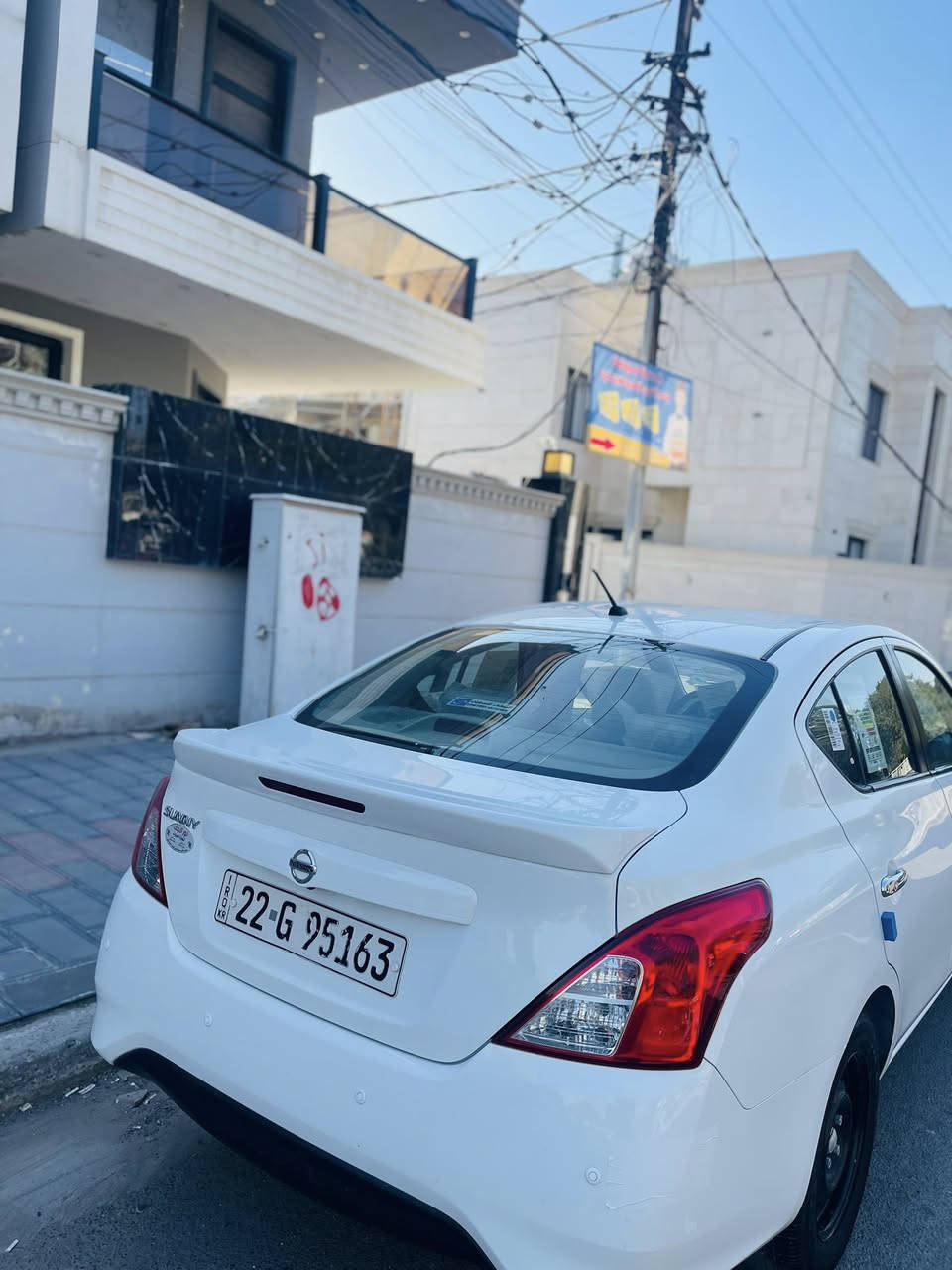 السلام عليكم نيسان سني للبيع(بدون مراوس) موديل 2025 فول مواصفات مكفولة كفالة عامة من الضربة ومن الصبغ ومن التبديل ومن البارد السيارة استلام شركة علة ايدنة رقم شمالي تحويل ثاني يوم ماكو اي شكال استخدام شخصي ممداورة علة ايدنة
مواصفات السيارة
(1) شاشة كبيرة+ كامرة خلفية
(2) مكينة مكفولة+ اشاير بل مري
(3) كير ١٠٠/١٠٠+ قطعتين تبريد
(4) تحكمات ستيرن+ داخل بيجي
(5) صدر وتبريد وتدفئة درجة اولى
(6) ميكانيكيات وكهربائيات وحدادية مكفولات
(7) تخم تايرات جدد+ داخل غرفة جديدة
(8) الكتلوكات مال شركة موجودة+ والكبات هم
(9) السيارة جاهزة مابيها اي نقص
(10) المكان بغداد الكرخ للاستفسار ***********

