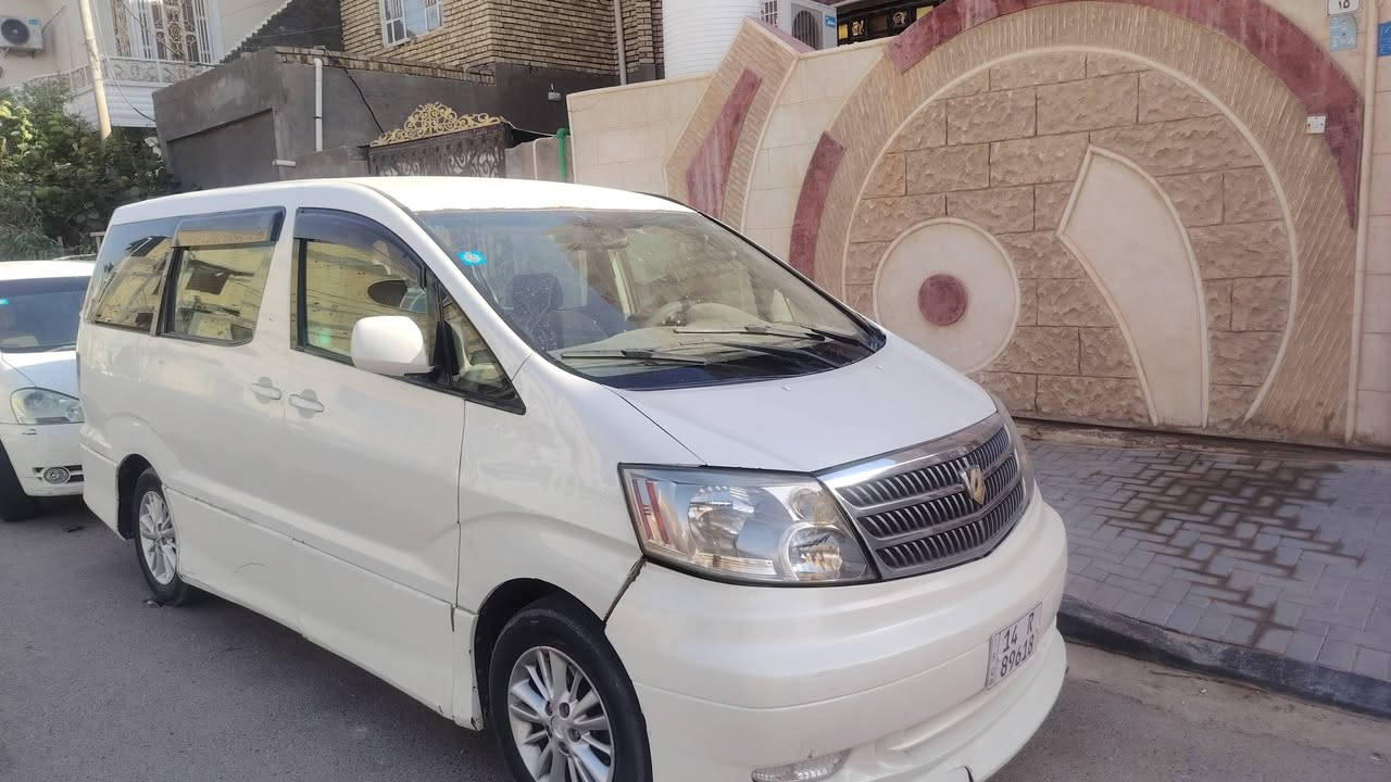 السلام عليكم تويوتا الفارد مديل 2003 هاليه من الصبغ عدا الضرر الواضح بالصور حداديه جديده تخم تاير  جديد رقم وهزه جديده السعر 85 العنوان البصره ياسين خريبط ***********
