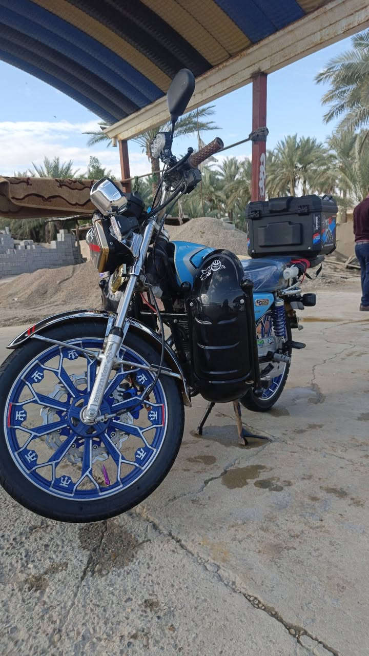 سلام عليكم  
موديل ٢٤دراجه نظيفه نقصه بس دشبول محروك الباقي كله وكاله اريده 850 دراجه نضيفه كلش مثل ماموضح بلصوره محرك ٢٠٠
مكاني بابل محاويل 
***********
***********
