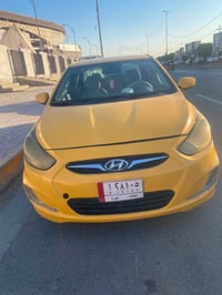 اكسنت موديل 12محرك 1600جي امريكي ضرر جاملغ امامي وجاملغ خلفي بدون دواخ...