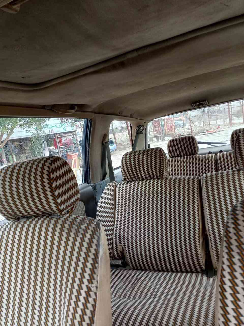 السلام عليكم ورحمة الله وبركاته مستي بوشي ياباني  7راكب محرك وكير كامري رقم كربلاء تحو ثاني يوم تخم تاير جديد كهربائيات شغاله للستفسار ***********
