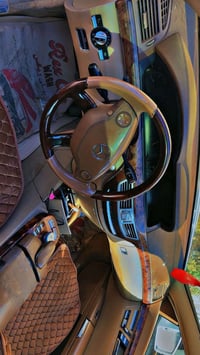 مارسيدس S550 V8 موديل 2008 فول مواصفات  پانوراما نازور ليلي  كوشن جلد ...