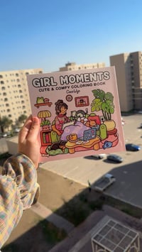 كتاب تلوين • لحظات فتاة • نسخة جديدة