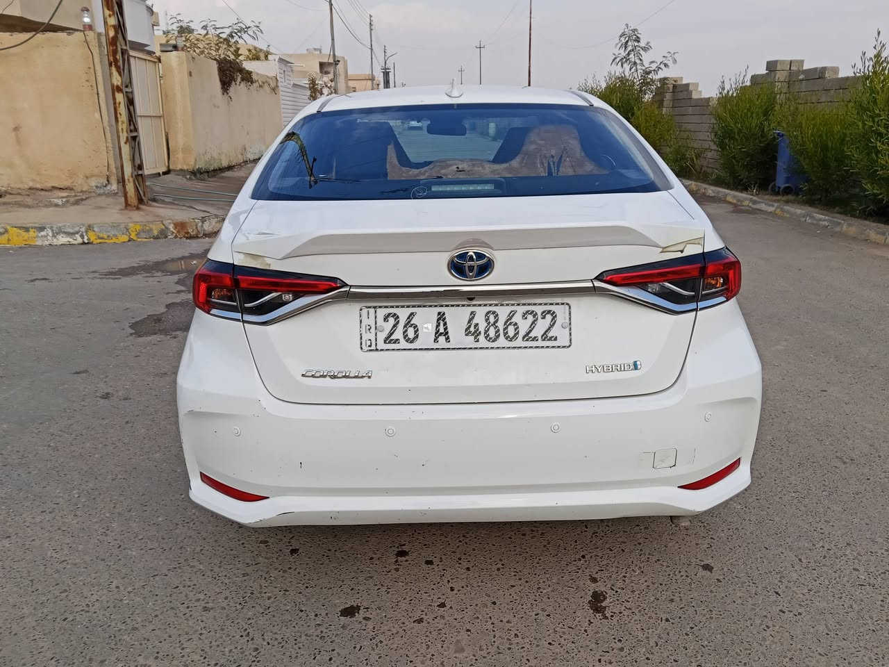 السلام عليكم كورلا هايبرد موديل 23ماشيه 146للبيع وارد سرايلي صبق قطعتين فقط مكان السياره صلاح الدين تكريت اسنويه  بسمي تحويل مباشر السعر 139الرقم ***********
