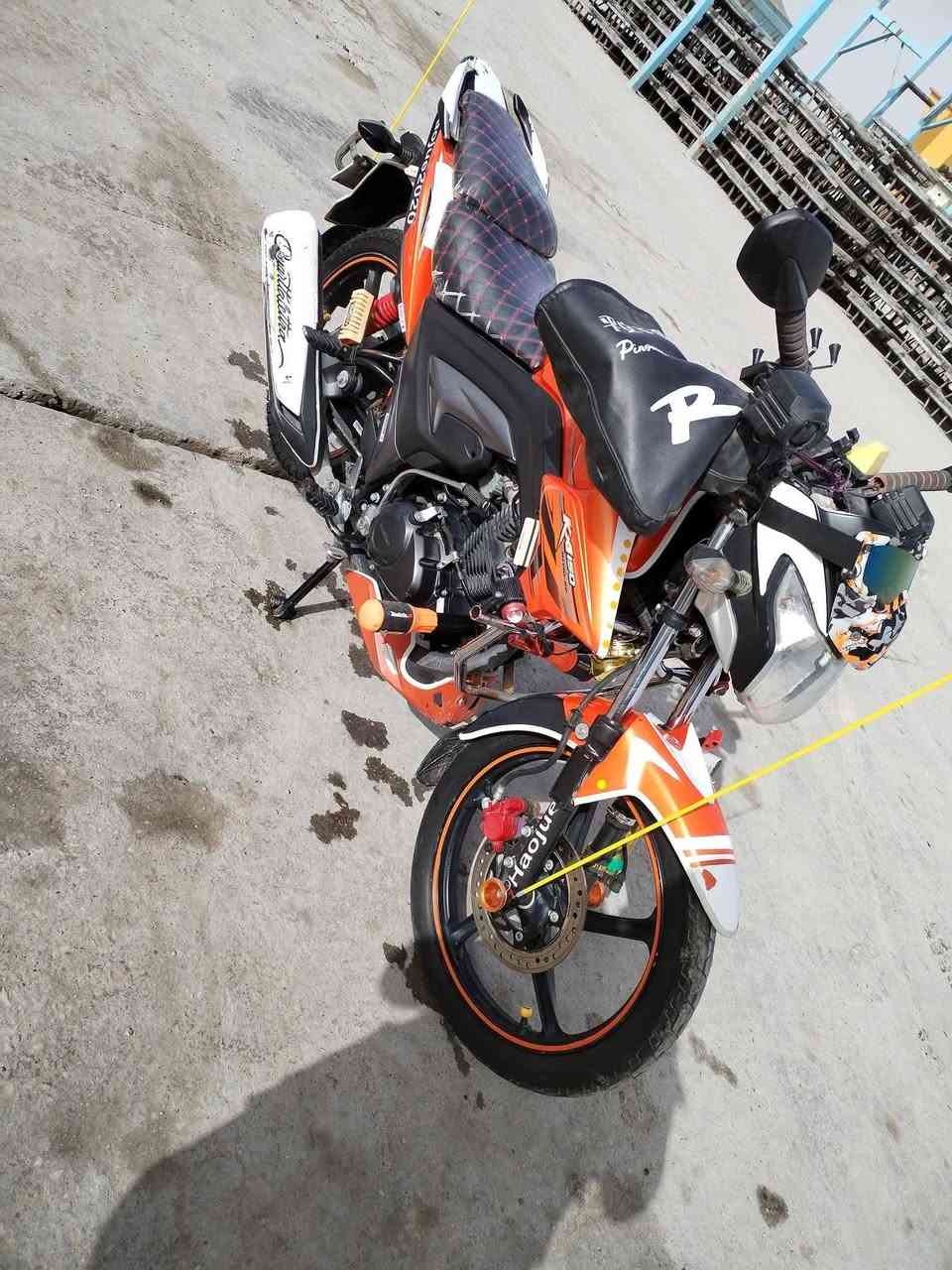 للبيع موطور هاوجي موديل2020 مسجل لوحات عربي تحويل ثاني يوم ماطور مكفول كفاله عامه علا كل عيب تجي تفحص السعر 15ونص وبي مجال شراي يتصل ويدلل مكان الرمادي 5 كيلو للاستفسار الاتصال على الرقم ***********
