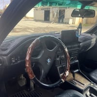 بي ام 525 • مكينة وفتيس شرط • تاير امامي جديد