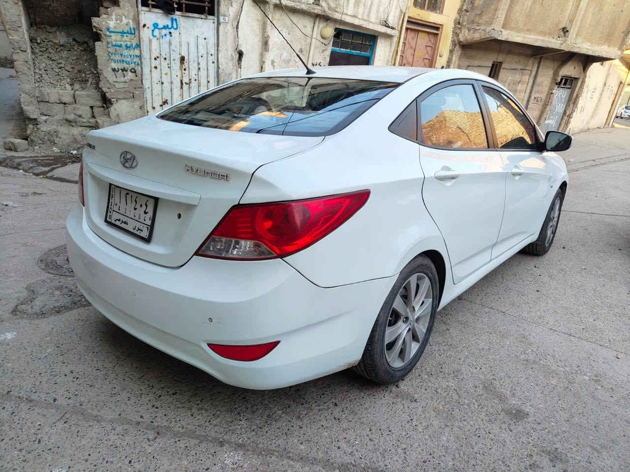 اكسنت 2012 خليجي السعر 96 ورقة
رقم نينوى 
سلايت 
5 تكوات
5 ويل كب 
محرك 16 دوش المرغوب
كير توماتيك 
 كير ومحرك شرط 
كوبون بنزين 
تبريد ثلج
 طخم تايرات جديد 
باتري جديد 
دوشمة جديدة
جلد ارضية جديد
 ماشية 156 
 السنوية تنتهي 2028
 ضرر جاملغ اليمين الخلفي وتقليم جاملغ اليسار
للاستفسار ***********
