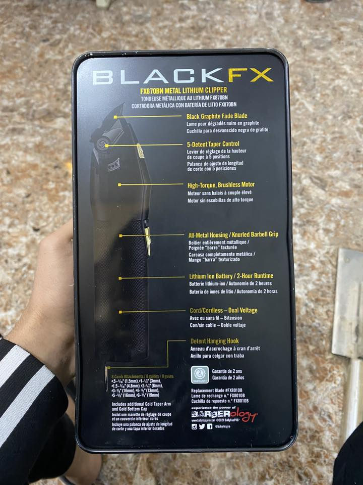 مكينه حلاقه BaByliss PRO الاميركي للبيع السعر 100. ***********
