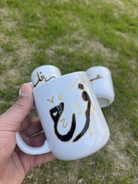 أكواب منقوشة • حسب الطلب • توصيل متوفر