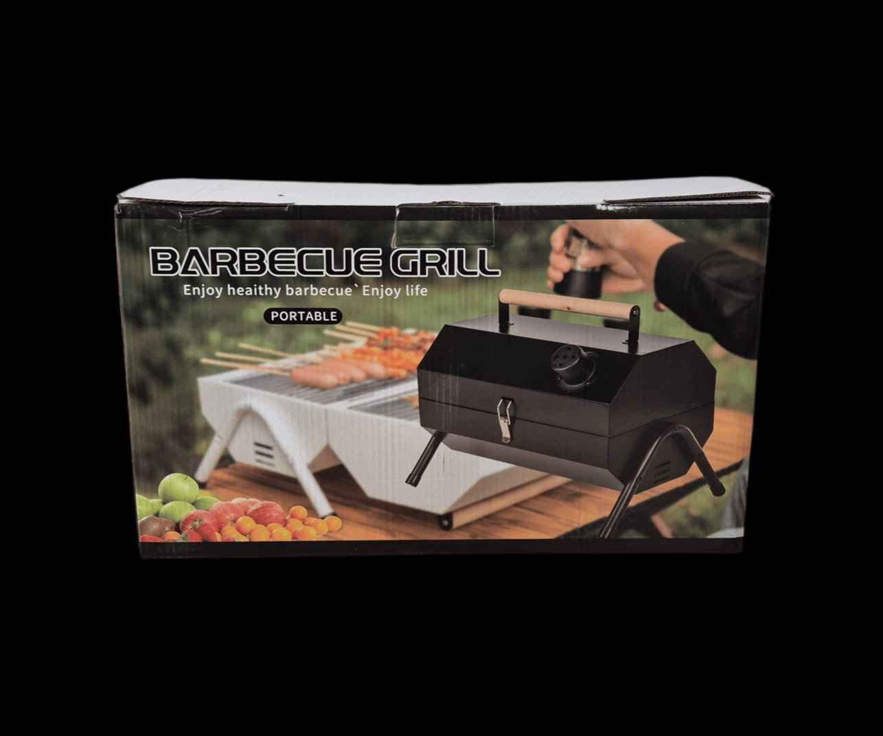 شواية باربيكيو محمولة  م تم تصميم هذه الشواية لتكون سهلة النقل والاستخدام في النزهات الخارجية وحفلات الشواء المنزلية. 
 للاستخدام فوق الطاولات أو في المساحات المحدودة.
المواد: مصنوعة من الحديد  يستخدم الحديد في جسم الشواية لقوة التحمل، بينما يستخدم الخشب عادةً في المقابض 
الألوان المتاحة: تتوفر بخيارين هما الأسود والأبيض.
يوجد خدمة توصيل لجميع المحافظات بغداد, العراق


**إذا كنت صاحب هذا الإعلان وتريد حذفه لأي سبب، رجاءا أرسل رسالة إلى الدعم الفني**