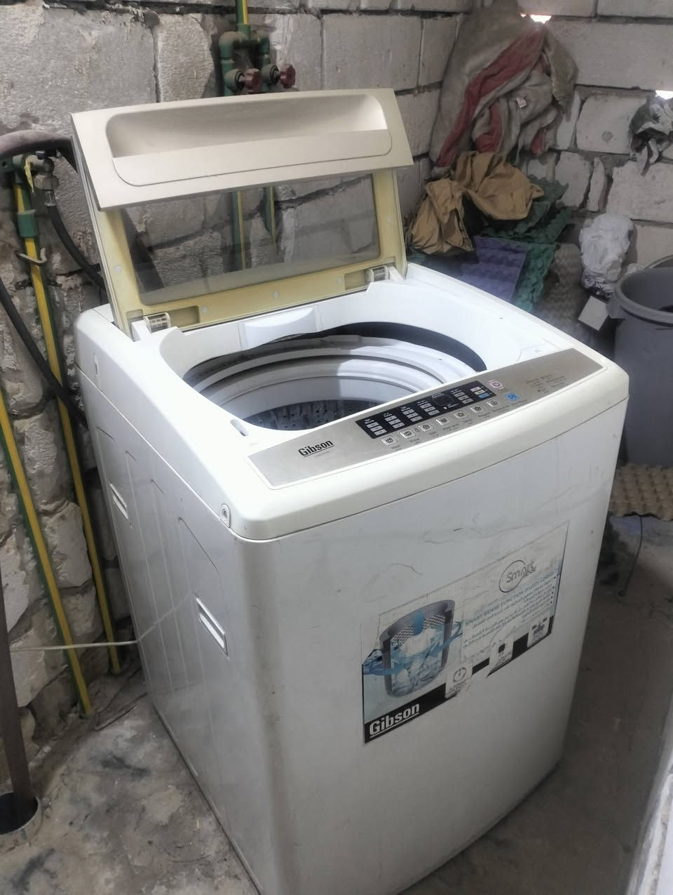 سلام عليكم غساله للبيع نوع جبسون اوتماتيك السعر100 وبيهه مجال عنواني كربلاء الحر ***********
