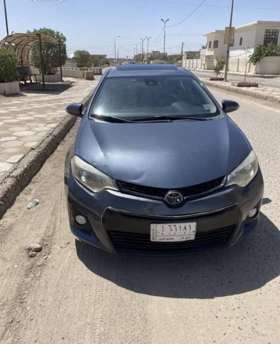 السلام عليكم كورلا 14 كندي صبغ جاملغ فقط بدون داخل رقم ذي قار مشروع وطني شرط التحويل فول مواصفات S بصمه تشغيل بصمه ابواب وكشنات جلد تتفئه كشنات و تنته و شفتات مكان السيارة بصرة السعر 113 بيه مجال  
الاستفسار. ***********
