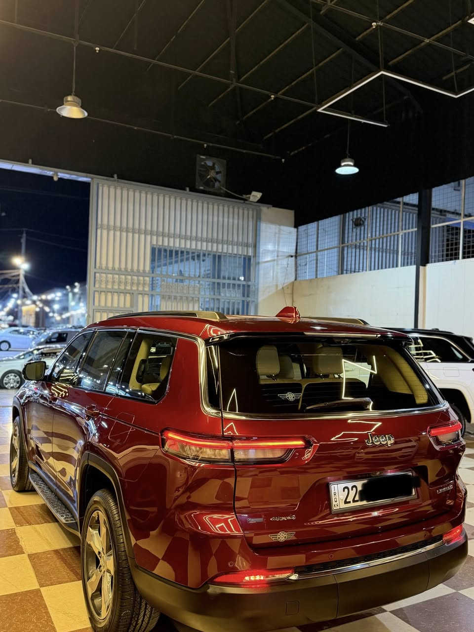JeeP Limited Plus 2022
وكالة هارلم فول مواصفات 

عداد المسافات: 77000mi

المواصفات: فول مواصفات ١/١ 

5كامرات (360درجة)
بردات جانبية بلادية
6سلندر (3.6)
بصمة
رادار امامي وخلفي وجانبي
بانوراما
كراسي جلد 
كراسي كهرباء
كراسي تدفئة-تبريد
كراسي خزن(ميموري)
تشغيل عن بعد
#شاشة كبيرة
#نظام_خرائط(نظام ملاحة)_Navigatio
#نظام_زاوية_التوجيه
شاشة عرض الاعطال
صندوك كهرباء 
استيرن كهرباء
استيرن تدفئة
شفتات كير بالاستيرن
نظام إطفاء المحرك فقط عند الوقوف واعادة تشغيل المحرك عند المشي AUTO START
نظام تزحلق
فور ويل
متعدد أنظمة القيادة (ثلجي, رمالي,طيني,صخري)
دبل كير(عادي+اوتوماتيك)
ناقل حركة ٨ نمر
نظام سبورت 
نضام اقتصادي ECO
دبل حساس(امامي+خلفي)
مري كهرباء (شفط) AUTO
#مري_قلاب
#مري_جانبي_تدفئة
#مرايا_جانبية_حساسة_للضباب_تعمل_تلقائياً وبعد هواية مواصفات ماتنذكر…

سيارة كفالة عامة جديدة

المكان اربيل للاستفسار :
***********
***********
