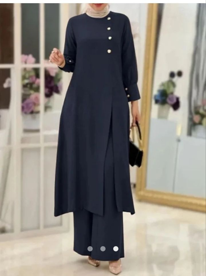 التناغم والستر.. عنوان إطلالتج الجديدة! ✨
​💰 السعر: 24 ألف دينار فقط!
​📏 القياسات: متوفر من S إلى XXL.
​🚗 خدمة التوصيل: متوفرة لكل المحافظات.
​تميزي بإطلالتج واطلبي الآن قبل نفاذ الكمية! 🛍️
للحجز والاستفسار، راسلينا على الخاص 📥


**إذا كنت صاحب هذا الإعلان وتريد حذفه لأي سبب، رجاءا أرسل رسالة إلى الدعم الفني**