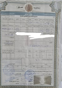 قطعة للبيع • برقه قرب المدرسه • ١٠٠م