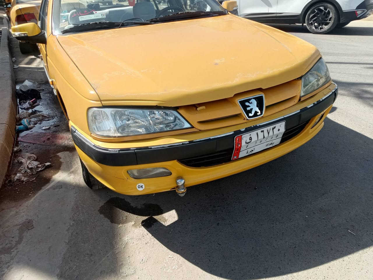 بيجو بأرص مودي 15 بيهة فقط جاملغ خلفي صبغ والباقي مكفول كير مكينة صدر باتري تأيرات جدد السيارة حلوة 
ومناقصهة شي ابيع شرط تحويل السعر 44 وبيهة مجال 
مكاني بغداد الطالبية ***********
