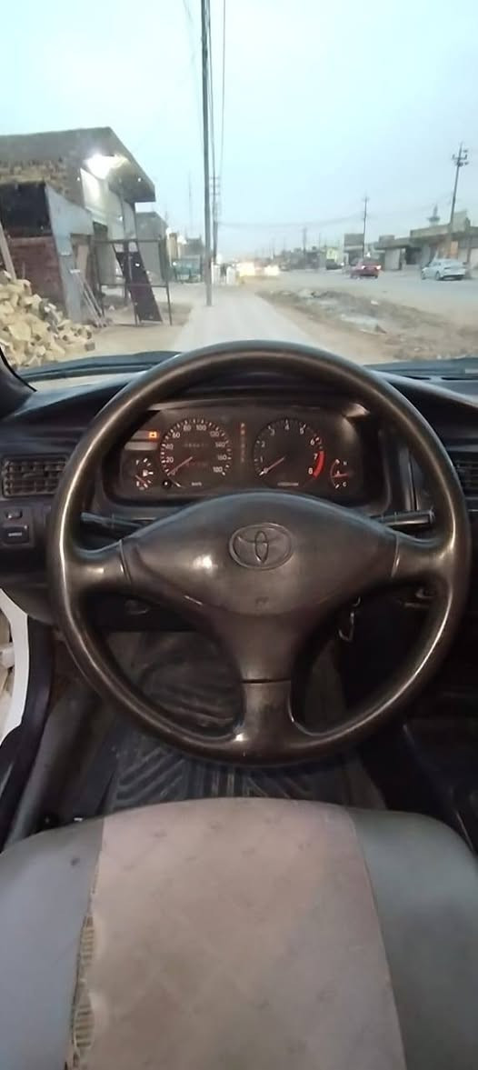 سياره كورله البيع موديل ٩٢ سياره مكفوله كفاله عامه من الظربه والصبغ سياره جاهزه بسمي سنويه2030 رقم بابل محركه خير من الله حجم المحرك 1800 مكلف بل نشر رقم الهاتف ***********
مكان السياره نجف ناحيه الحريه
