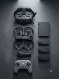 درون dji avata 2  جوستك FPV وياها فلاتر كامرة  نضافة 10‎0‎%‎ مايحتاج ا...