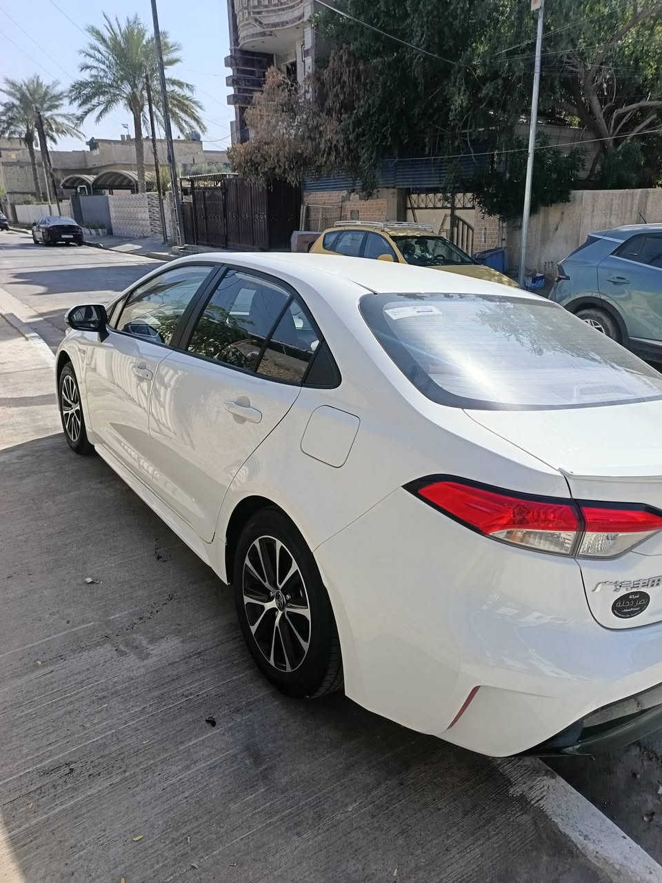 السلام عليكم كورولا ٢٤ هايبرد ماشية ١٨الف فتحة سبايدر بلاد  داخل مشمشي واسود سياره خير من الله كفاله من لضربة ولصباغ تبديل على وضع لشركة للاستفسار الاتصال على الرقم *********** بغداد الطالبيه
