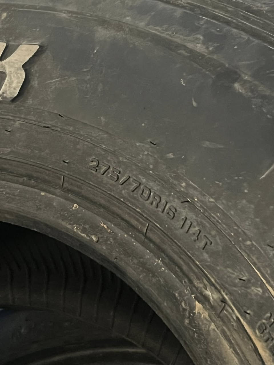 ئەم تاقم تایانە بۆ فرۆشتن
قیاسی 275/70R/16
***********
