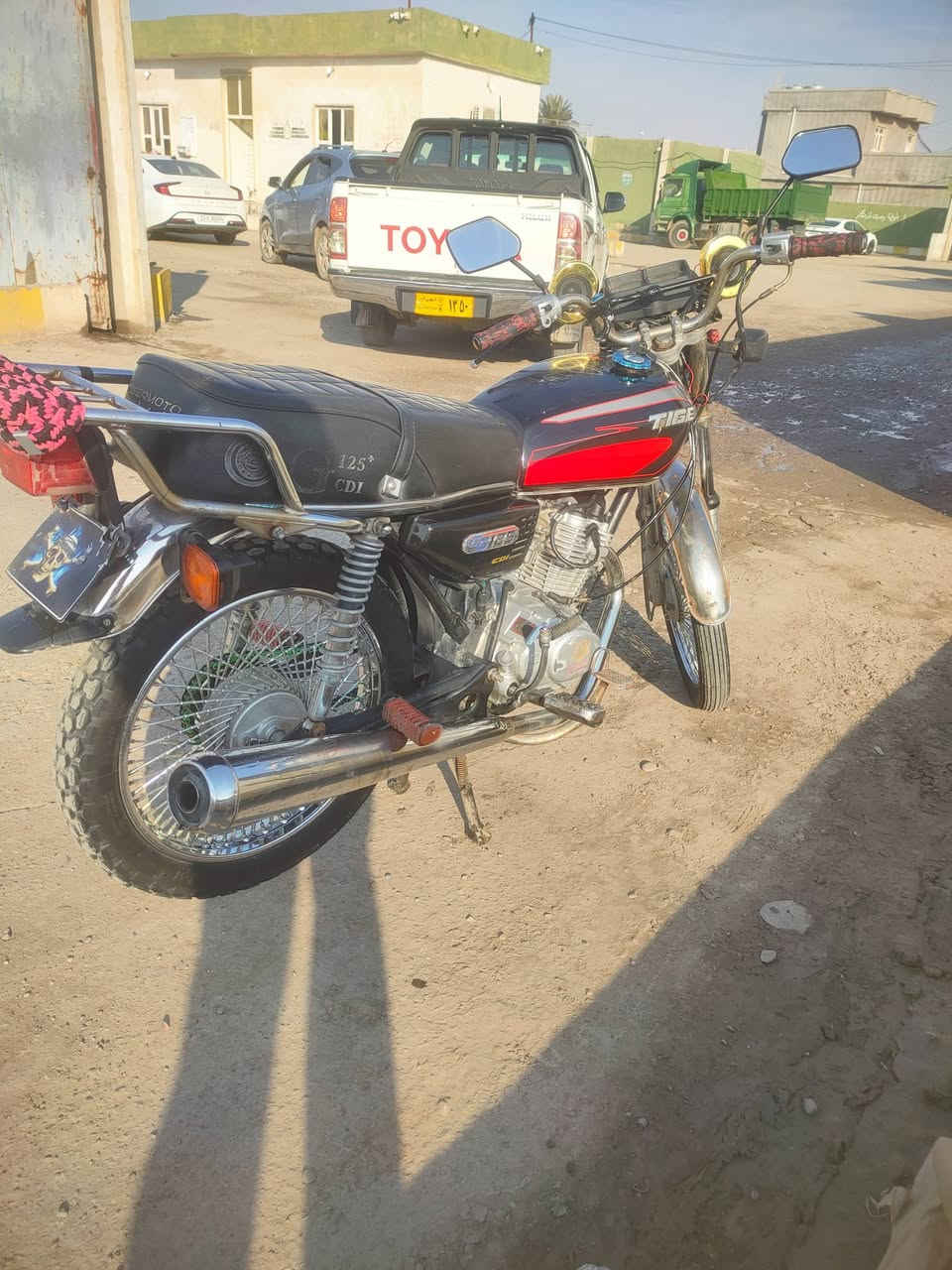 السلام عليكم
موطور تايگر 20 ابل ختم محرك ما مفتوح لا صرف ولا نفخ 
نشاط خير من الله وزن ثقيل نقصو درع زنجيل وباتري 
ملاحضه الصالنصه الرياضي مو معا 

السعر 475 وبي مجال ***********
.
يرهم مراوس بسيفان
