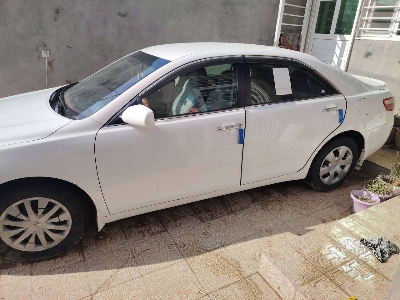 كامري ٢٠٠٩ صلاح الدين مكفولة ماعدى بالهلال جدا بسيط  مراوس او بيع سعر ١١٢
*********** مكانها سامراء
