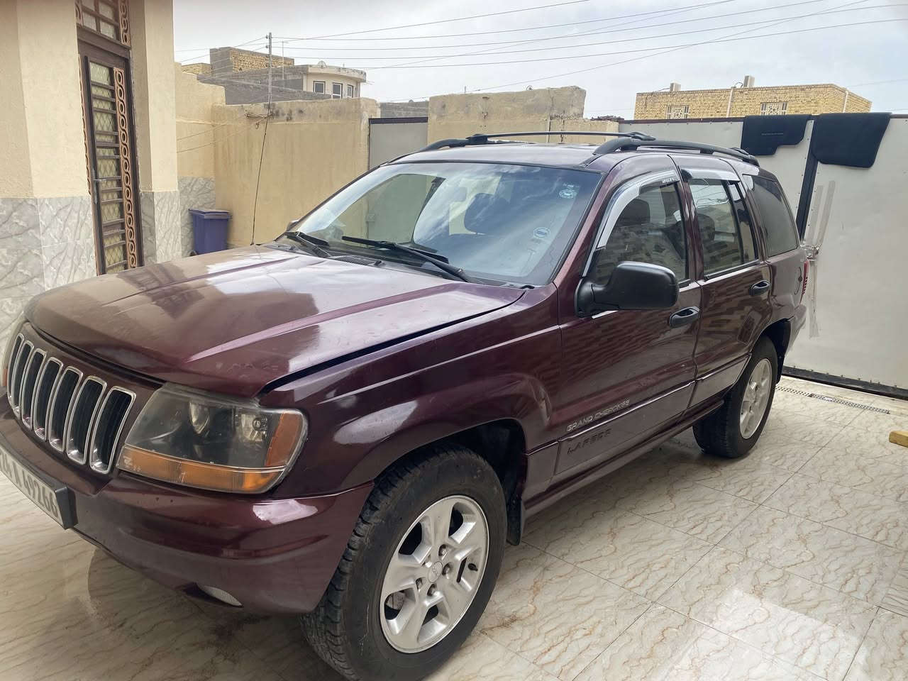 جيب كراند موديل 2000 على وضع الشركه تبريد شغال مكينه 6 اسلندر بدون حادث رقم دهوك راعيه من الناصريه سنويه الشهر العاشر تخلص راعيه يريد مدوار 
تاير جديد اربعه باتري جديد ضفيره بل الباكيت رقم وتساب ***********
مرواس او بيع
