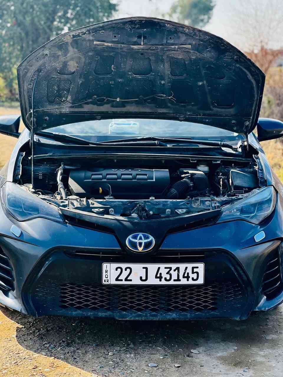 كورلا 2017 SE وارد أمريكي ترايك لمكة لون نفطي 
الضرر قطعتين بنيد حار وجاملق بارد معدل مابيها تبديل  تحكم ستيرن محرك وگير وشاصي شرط النضافة السعر 145 للاستفسار ***********
