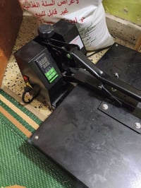 مكبس حراري 40*60 جديد بل كارتون استخدام شهر واحد الكتروني وبي ضمان بيع...