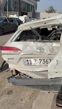 للبيع كورلا كروز بيهة حادث 07714478984