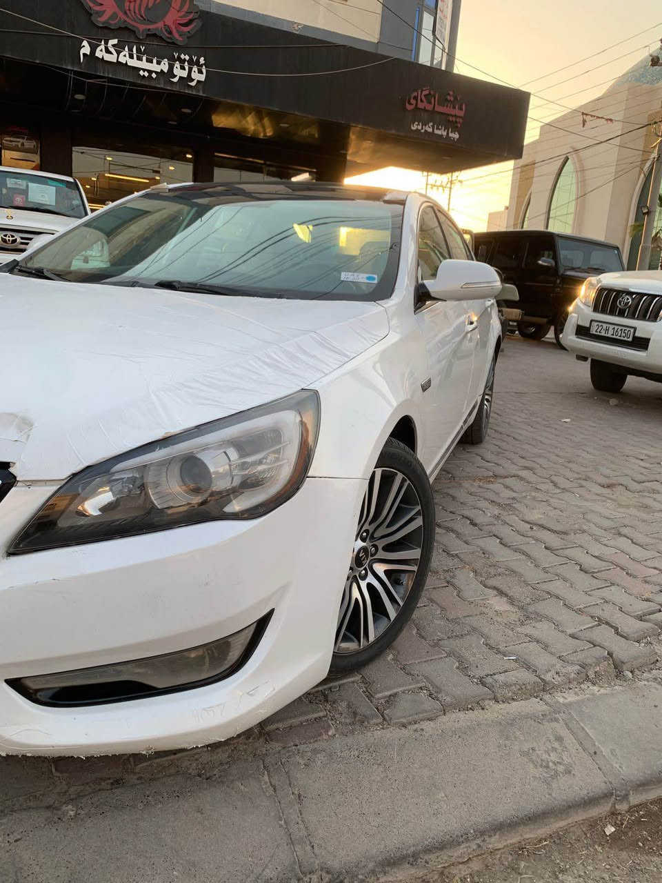 Kia cadenza #215 
Model 2011 
3 پارچەی پێش سبوغ 
لای سەکن پێشی هەیتی 
ئێڕباگ سوکان 
پانۆرامای نابتەوە
مواسفات فوول 
مەکینە V6 کرایتەوە
رەقەم و سەنەوی کۆن 
ڕۆیشتن ٣١٥ هەزار کم 

نرخ ٩٧مجال
*********** واطسب أربيل, العراق
