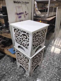 للبيع طبلة لعرض الملكانات عدد ٦ الوحدة ب١٥  ستاند دائري ب٩٠ ستنلس ستيل...